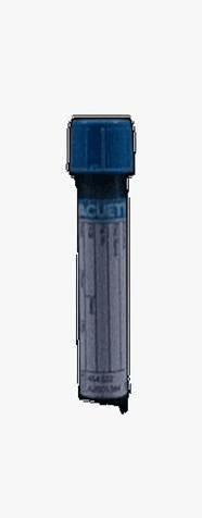 Bounding box blue cap tube