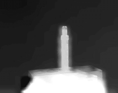 Depth map tube above holder